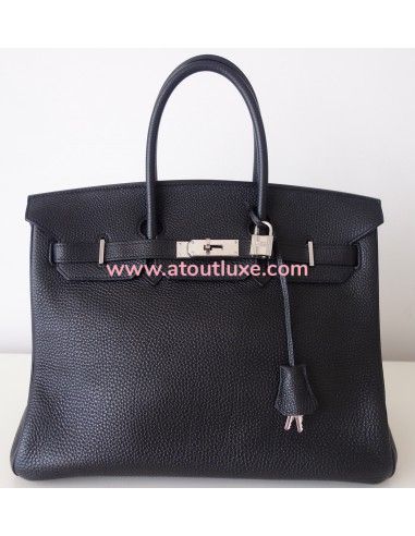 Sac Hermes Birkin 35 noir