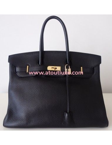 Sac Hermes Birkin 35 noir