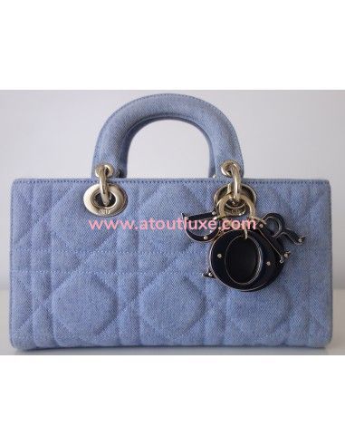 Sac Dior Lady D'Joy denim