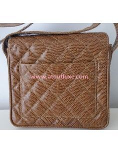 Sac Chanel vintage lézard 2