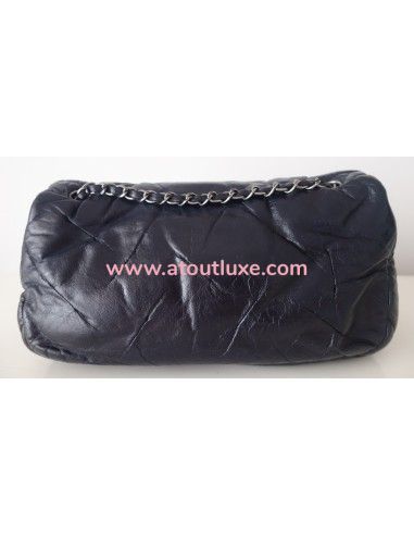 Sac Chanel à rabat bleu Sac Chanel à rabat bleu