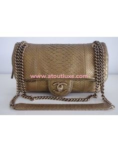 Sac Chanel Classique python