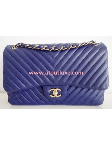 Sac Chanel Classique chevron