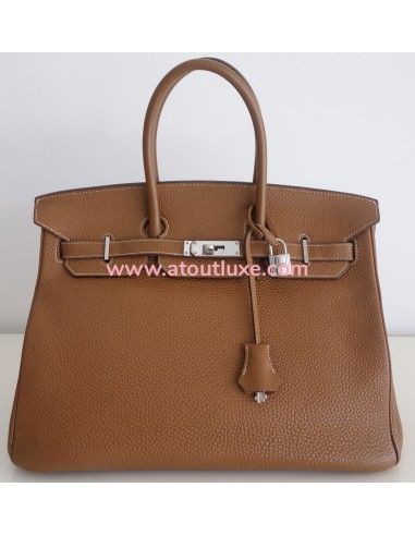 Sac Hermes Birkin 35 gold