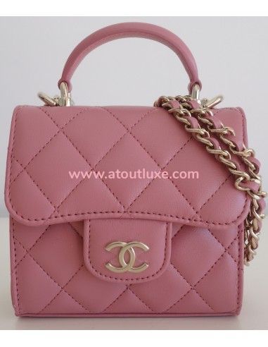 Mini Sac Chanel Classique rose