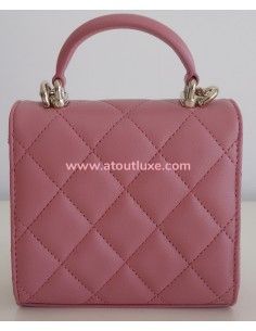 Mini Sac Chanel Classique rose 2