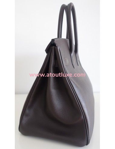 Sac Hermes Birkin 35 Epsom marron Sac Hermes Birkin 35 Epsom marron