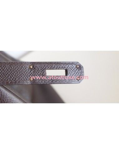 Sac Hermes Birkin 35 Epsom marron Sac Hermes Birkin 35 Epsom marron