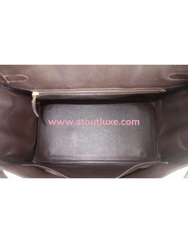 Sac Hermes Birkin 35 Epsom marron Sac Hermes Birkin 35 Epsom marron