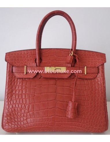 Sac Hermes Birkin 30 alligator