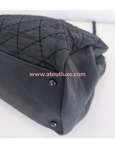 sac Chanel Mademoiselle cuir noir sac Chanel Mademoiselle cuir noir