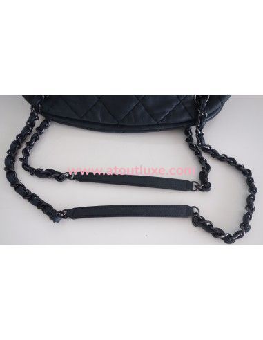 sac Chanel Mademoiselle cuir noir sac Chanel Mademoiselle cuir noir