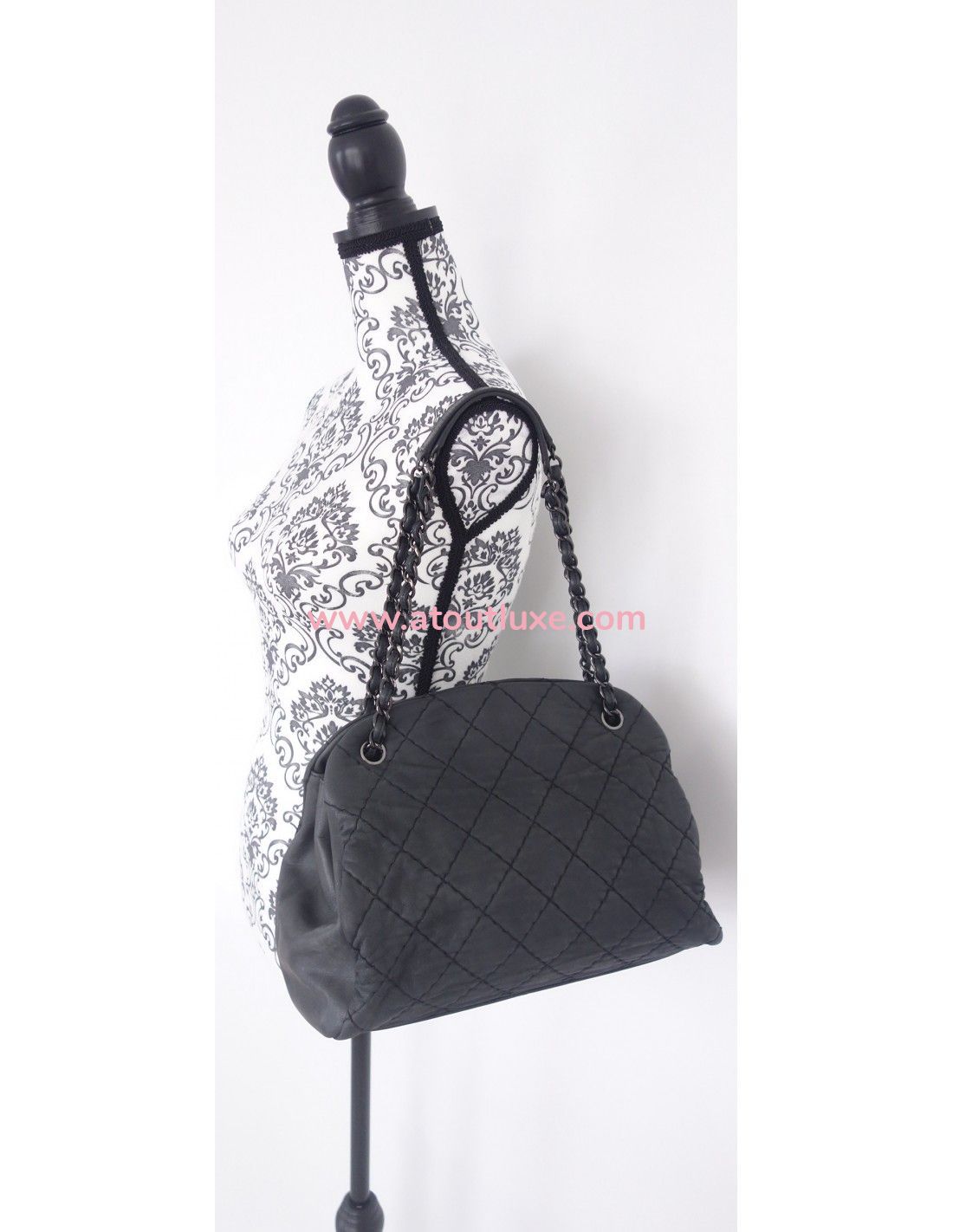 sac Chanel Mademoiselle cuir noir