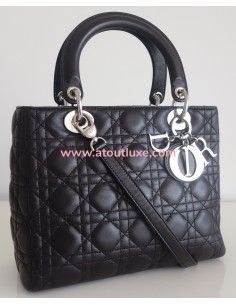 Sac Lady Dior marron