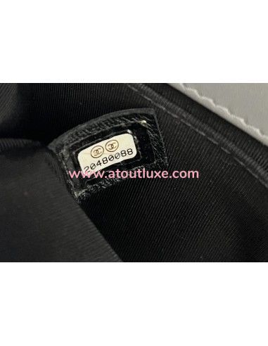 sac Chanel Boy gris sac Chanel Boy gris