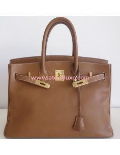 Sac Hermes Birkin 35 gold 2