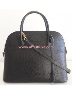 Sac Hermès Bolide 35 autruche
