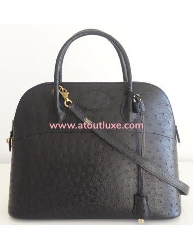 Sac Hermès Bolide 35 autruche