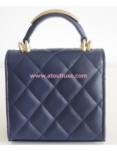 Mini Sac Chanel Classique bleu marine Mini Sac Chanel Classique bleu marine