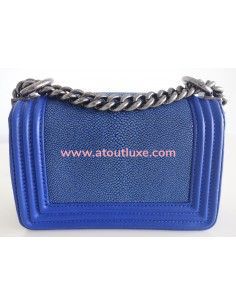 Sac mini Boy Chanel galuchat 2