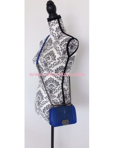 Sac mini Boy Chanel galuchat Sac mini Boy Chanel galuchat