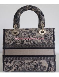 Sac Lady Dior D'Lite toile... 2