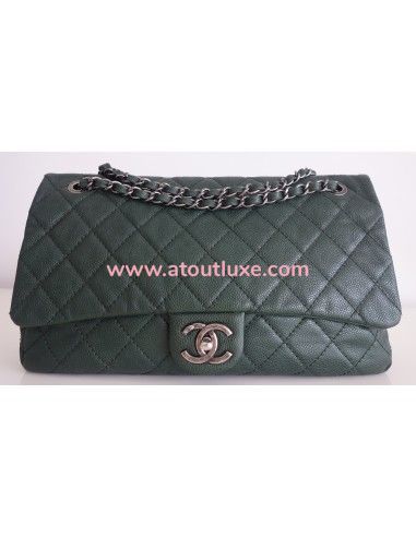 Sac Chanel Classique vert