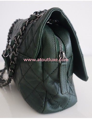 Sac Chanel Classique vert Sac Chanel Classique vert