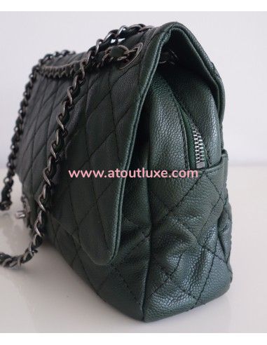 Sac Chanel Classique vert Sac Chanel Classique vert