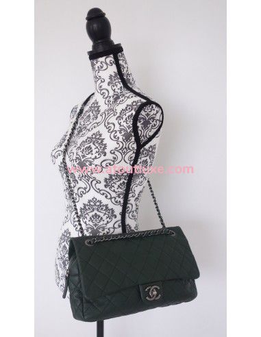 Sac Chanel Classique vert Sac Chanel Classique vert