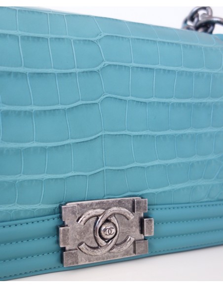 SAC CHANEL BOY ALLIGATOR