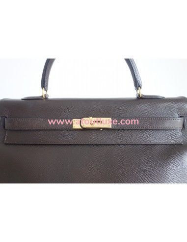 Sac Hermes Kelly 35 marron Sac Hermes Kelly 35 marron