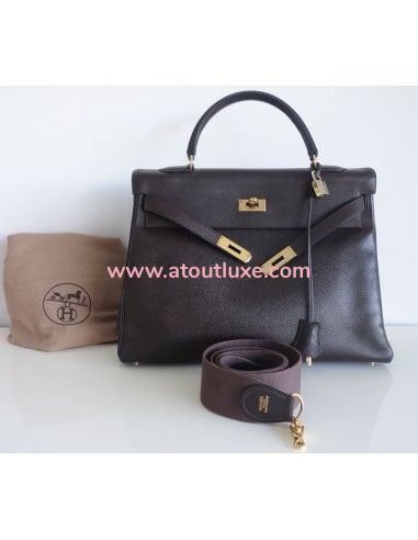 Sac Hermes Kelly 35 marron Sac Hermes Kelly 35 marron