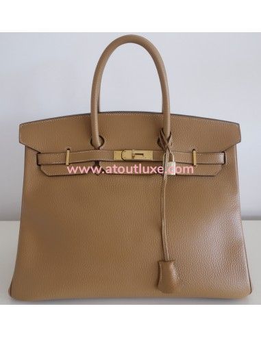 Sac Hermes Birkin gold 35