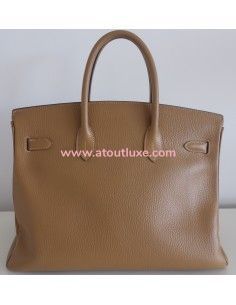 Sac Hermes Birkin gold 35 2