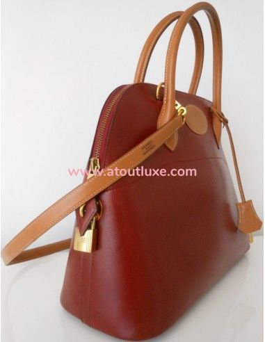 SAC HERMES BOLIDE BICOLORE SAC HERMES BOLIDE BICOLORE