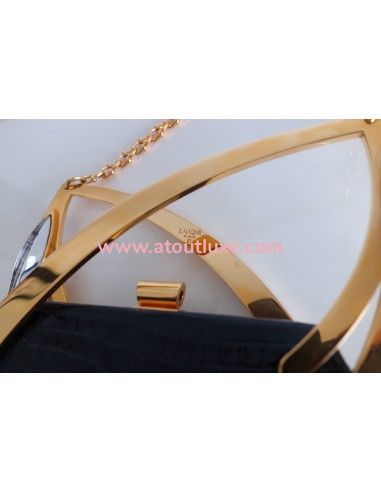 Minaudière Lalique crocodile Minaudière Lalique crocodile