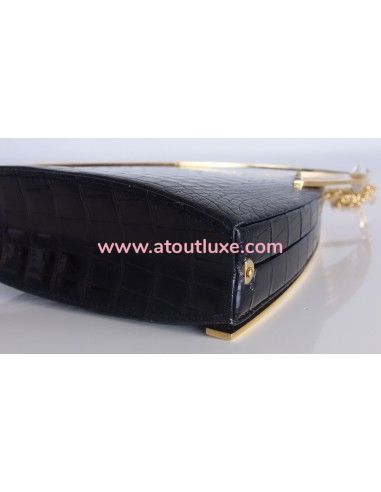 Minaudière Lalique crocodile Minaudière Lalique crocodile