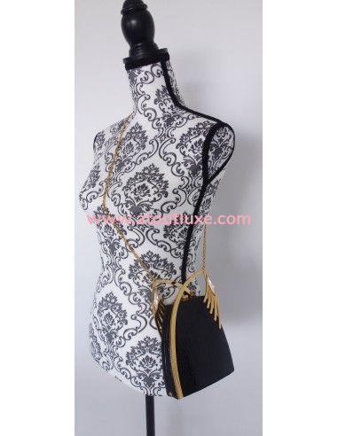 Minaudière Lalique crocodile Minaudière Lalique crocodile