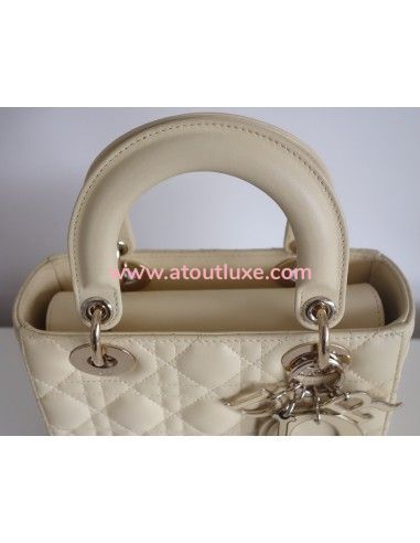 Sac Lady Dior jaune pâle Sac Lady Dior jaune pâle