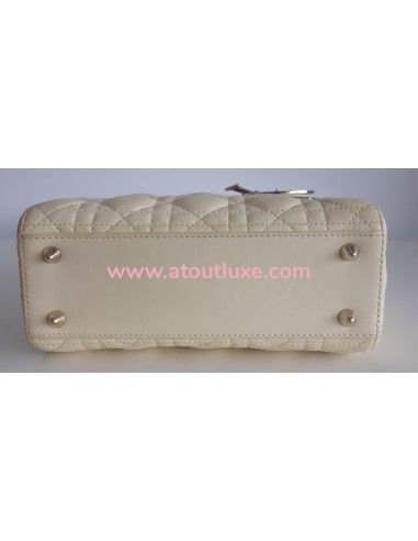 Sac Lady Dior jaune pâle Sac Lady Dior jaune pâle