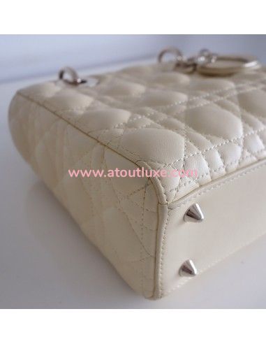 Sac Lady Dior jaune pâle Sac Lady Dior jaune pâle