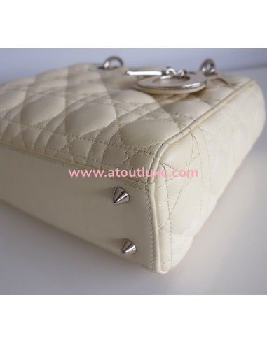 Sac Lady Dior jaune pâle Sac Lady Dior jaune pâle
