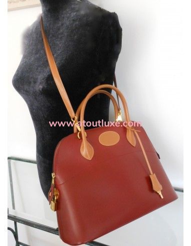 SAC HERMES BOLIDE BICOLORE SAC HERMES BOLIDE BICOLORE