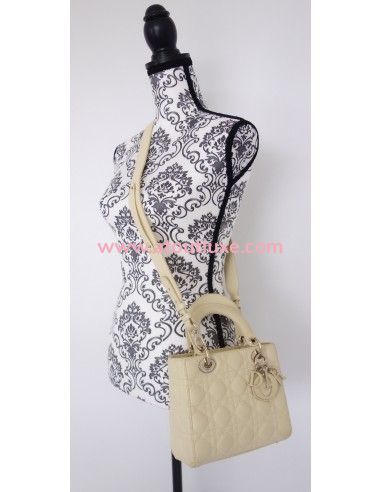 Sac Lady Dior jaune pâle Sac Lady Dior jaune pâle