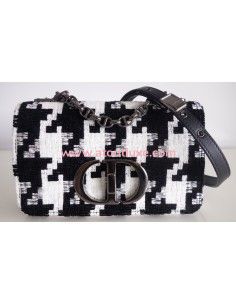 Sac Dior Caro pied de poule