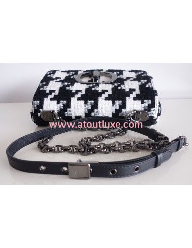 Sac Dior Caro pied de poule Sac Dior Caro pied de poule