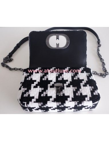 Sac Dior Caro pied de poule Sac Dior Caro pied de poule