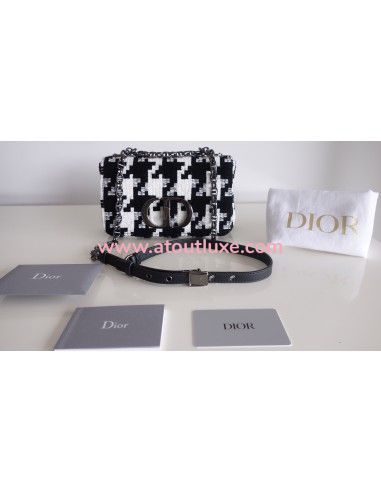 Sac Dior Caro pied de poule Sac Dior Caro pied de poule
