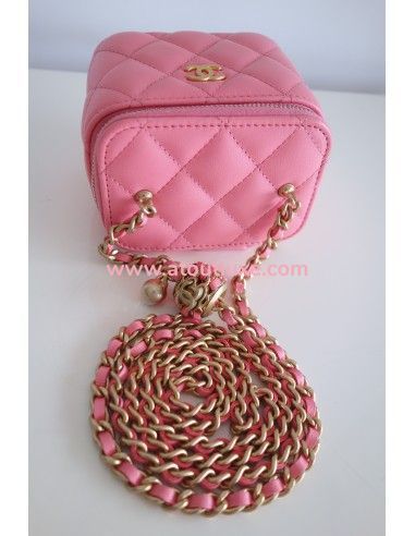 Mini pochette Chanel classique rose Mini pochette Chanel classique rose